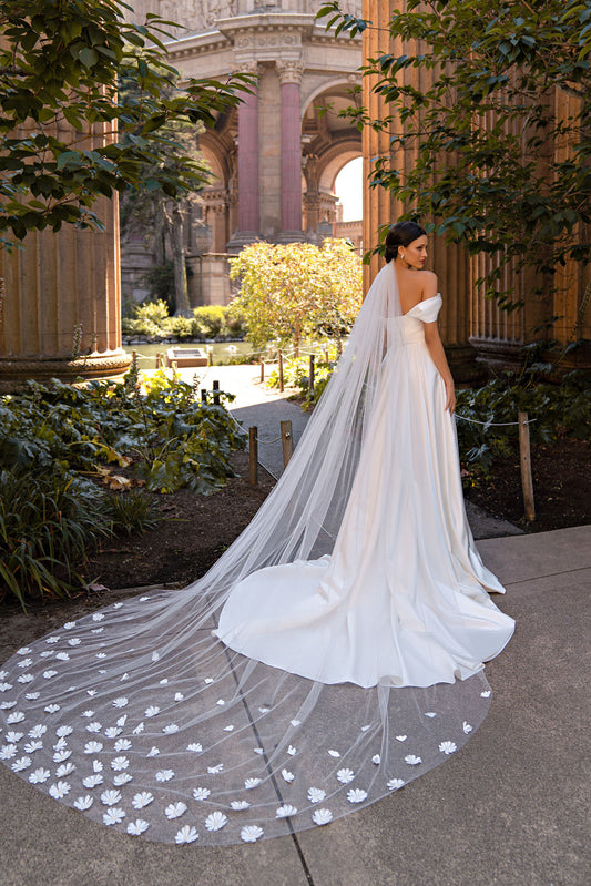 Orly bridal gown at Belles and Brides, Redcliffe bridal boutique near Brisbane