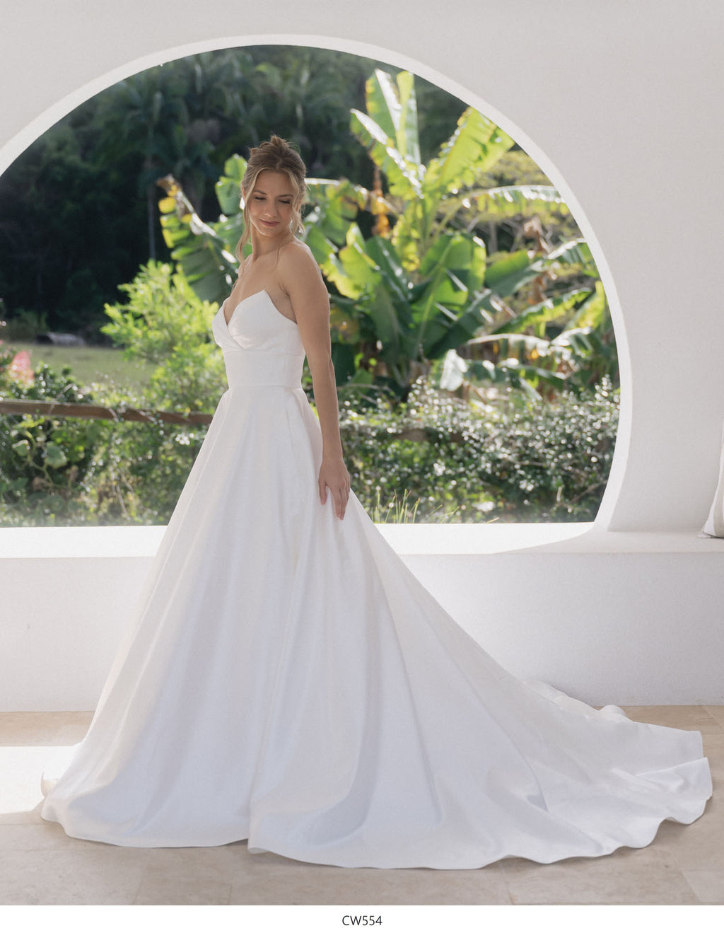 Drew Valentine CW554 bridal gown at Belles and Brides, Redcliffe bridal boutique near Brisbane