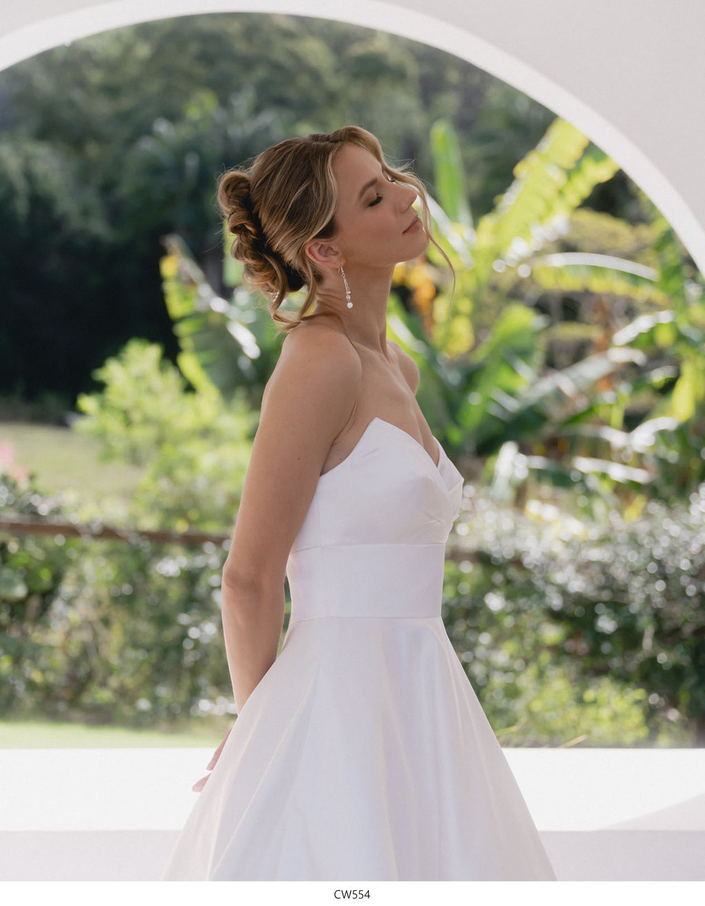 Drew Valentine CW554 bridal gown at Belles and Brides, Redcliffe bridal boutique near Brisbane – view 4