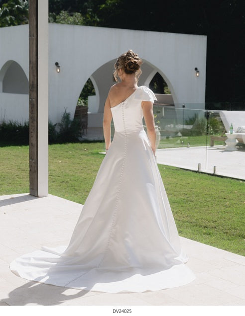 Drew Valentine DV24025 bridal gown at Belles and Brides, Redcliffe bridal boutique near Brisbane – view 2