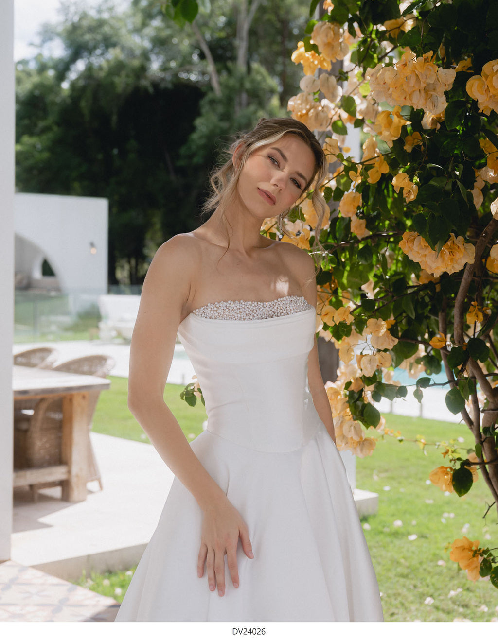 Drew Valentine DV24026 bridal gown at Belles and Brides, Redcliffe bridal boutique near Brisbane – view 2