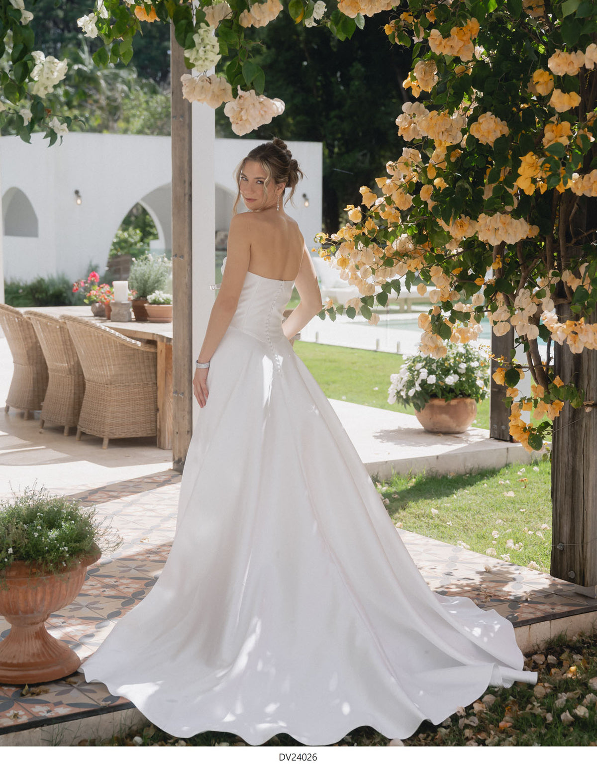 Drew Valentine DV24026 bridal gown at Belles and Brides, Redcliffe bridal boutique near Brisbane – view 4