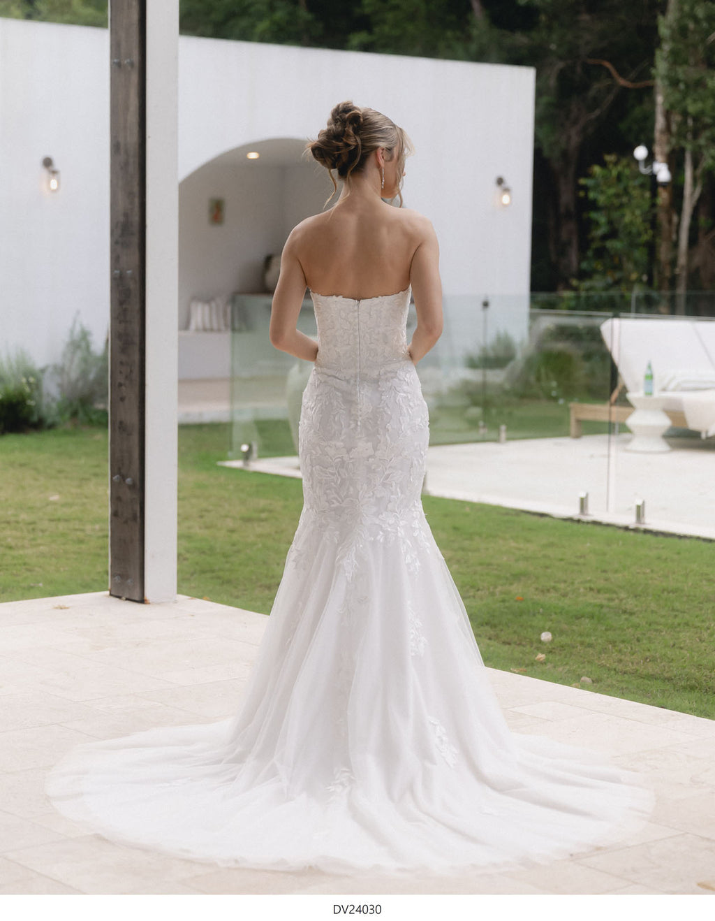 Drew Valentine DV24030 bridal gown at Belles and Brides, Redcliffe bridal boutique near Brisbane – view 3