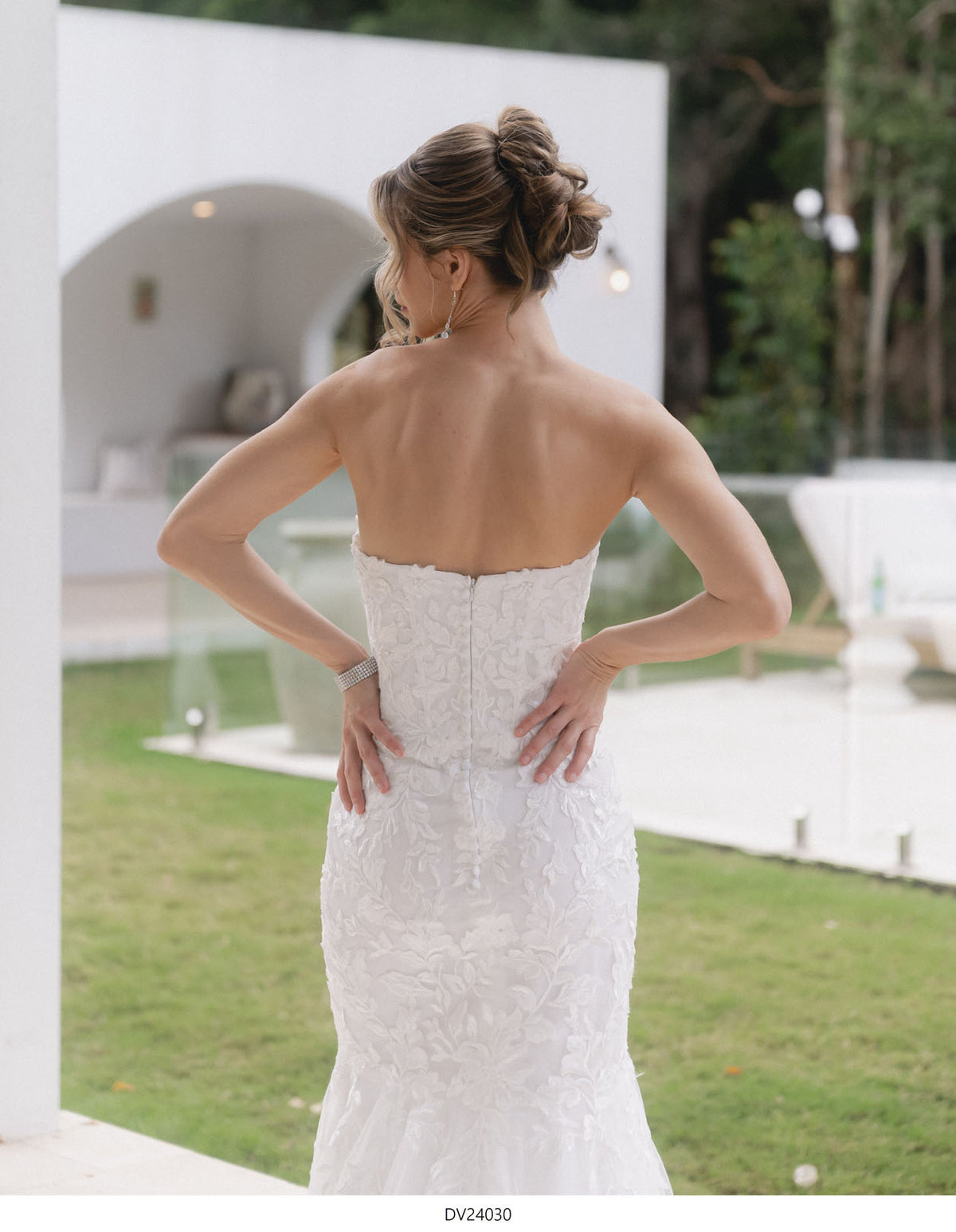 Drew Valentine DV24030 bridal gown at Belles and Brides, Redcliffe bridal boutique near Brisbane – view 4