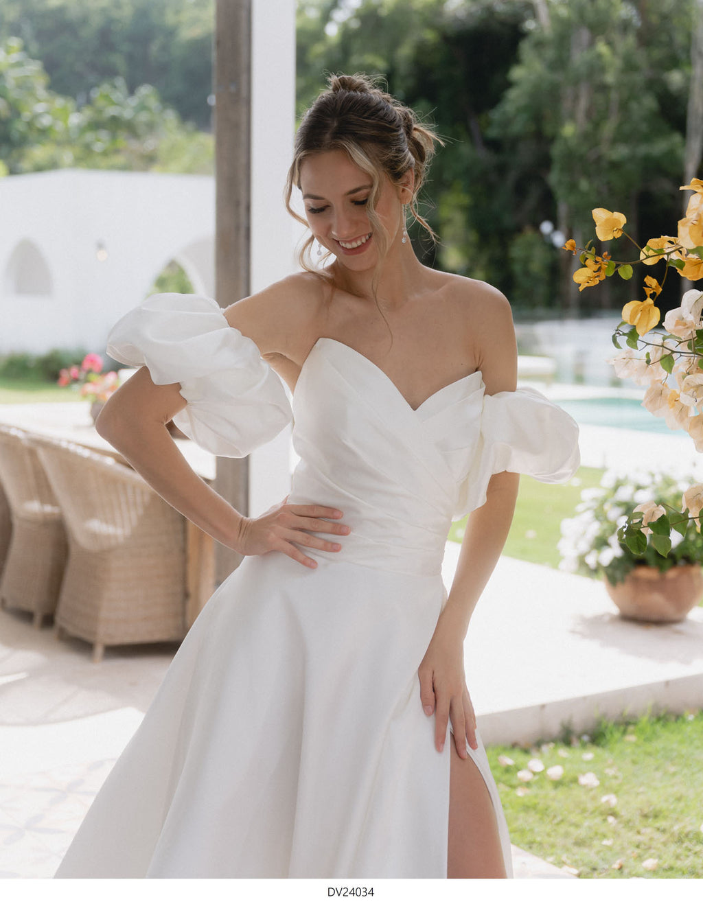Drew Valentine DV24034 bridal gown at Belles and Brides, Redcliffe bridal boutique near Brisbane – view 2