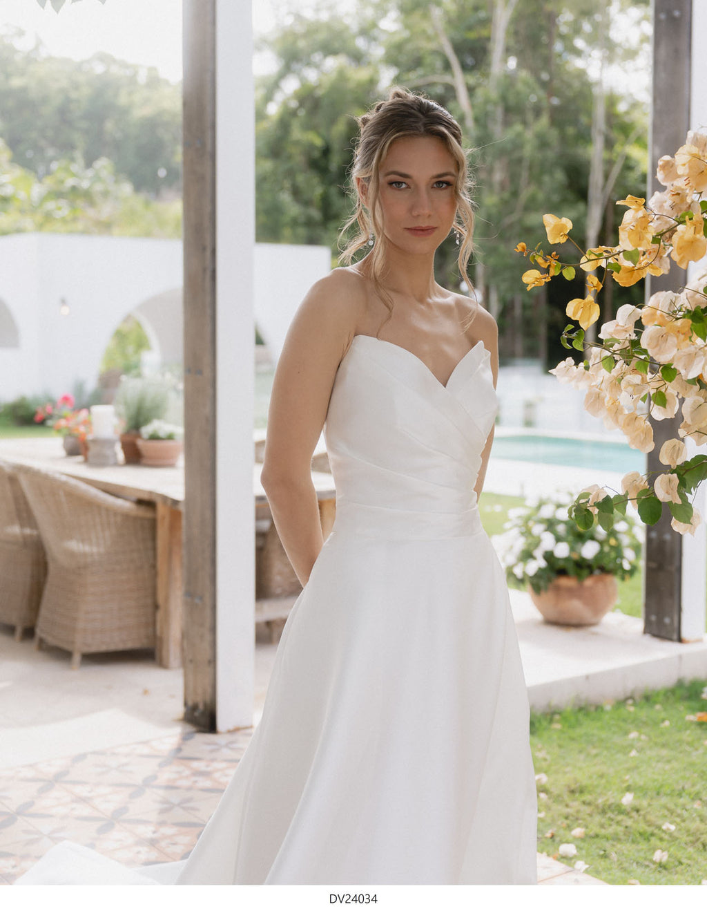 Drew Valentine DV24034 bridal gown at Belles and Brides, Redcliffe bridal boutique near Brisbane – view 6