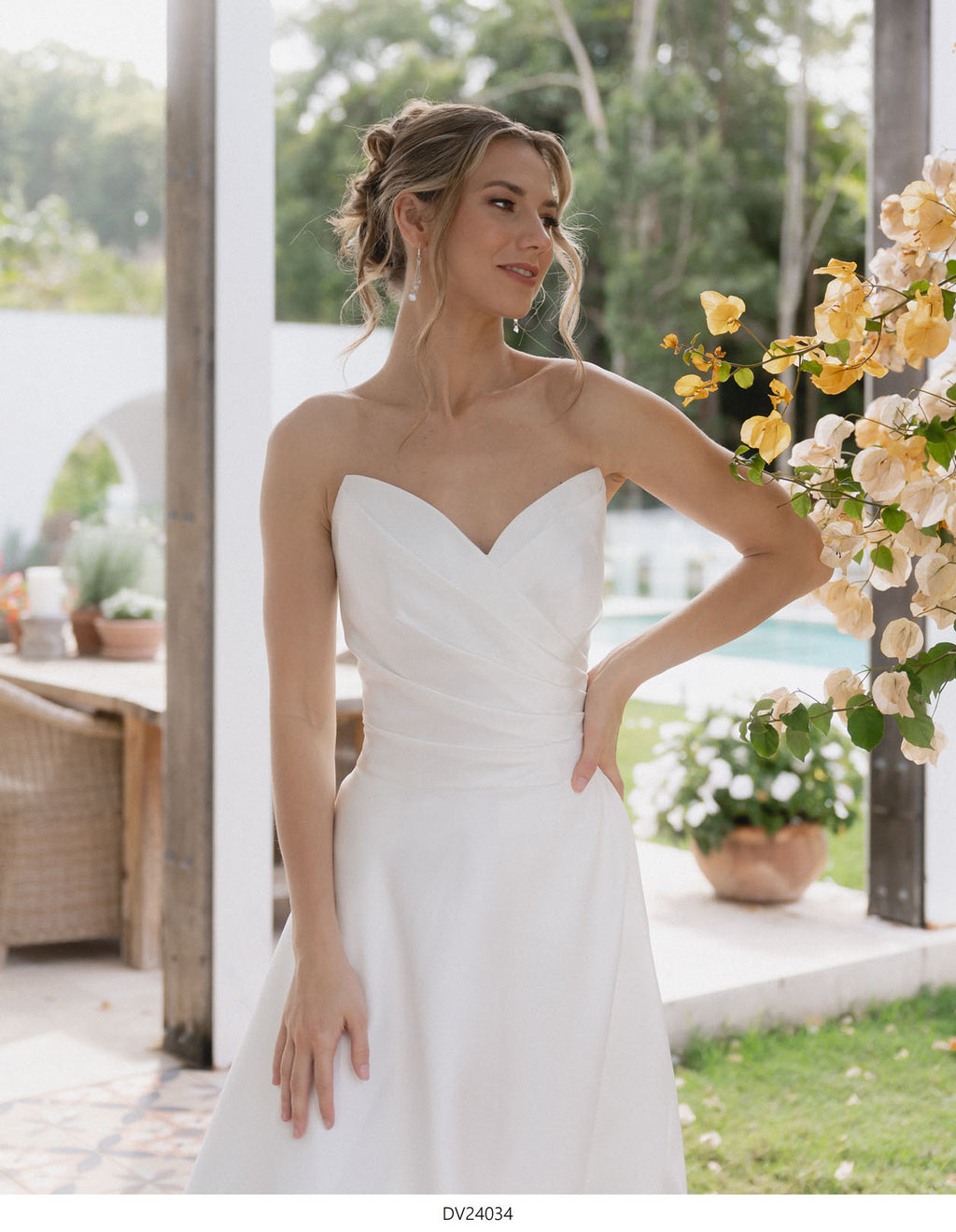 Drew Valentine DV24034 bridal gown at Belles and Brides, Redcliffe bridal boutique near Brisbane – view 7