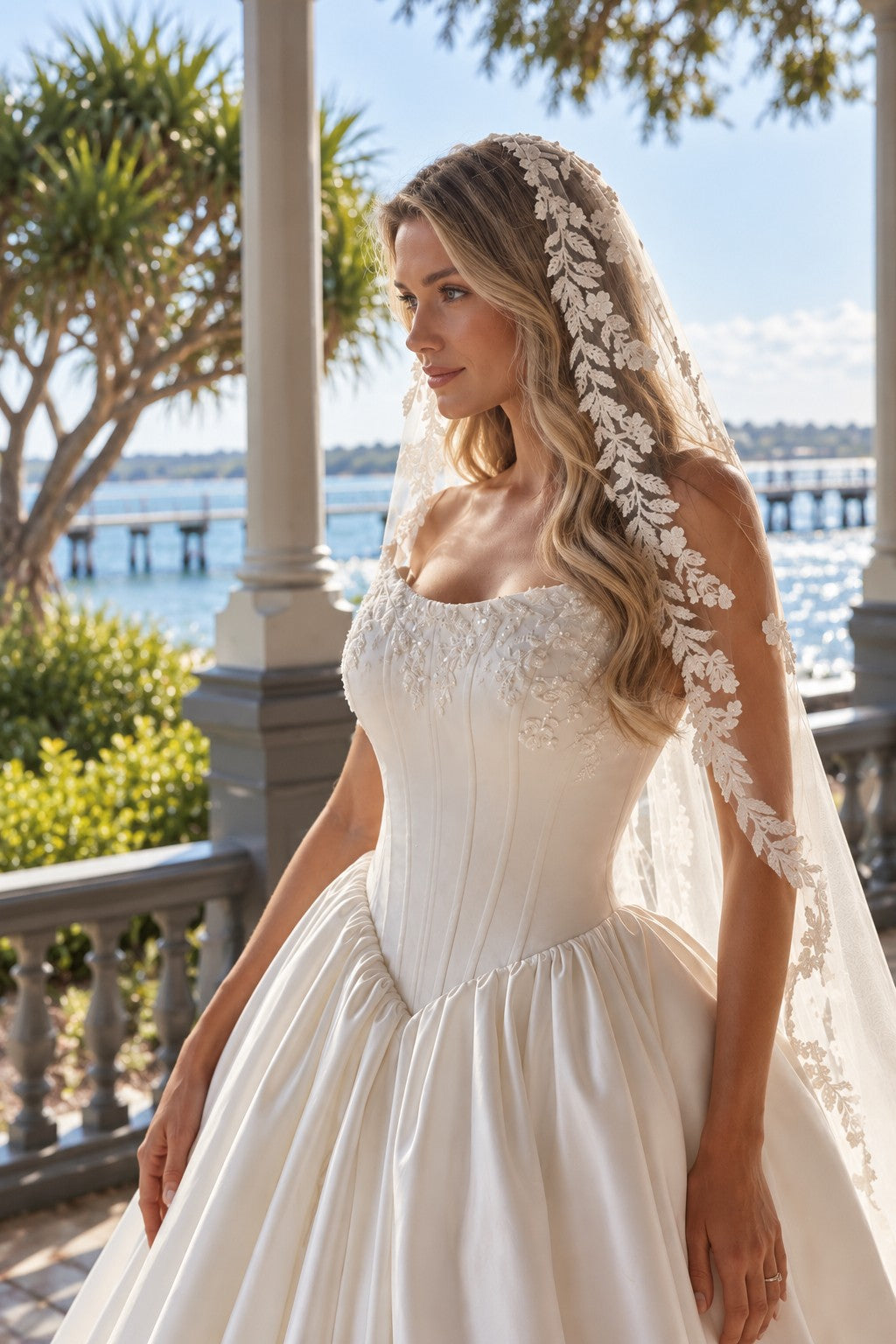 Kelly bridal gown at Belles and Brides, Redcliffe bridal boutique near Brisbane – view 5