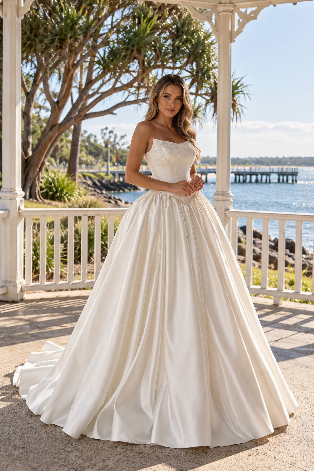 Kelly bridal gown at Belles and Brides, Redcliffe bridal boutique near Brisbane – view 4