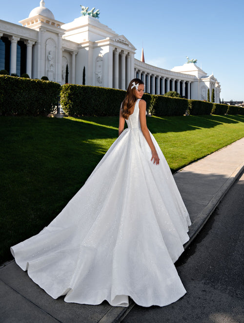 Cleopatra bridal gown at Belles and Brides, Redcliffe bridal boutique near Brisbane