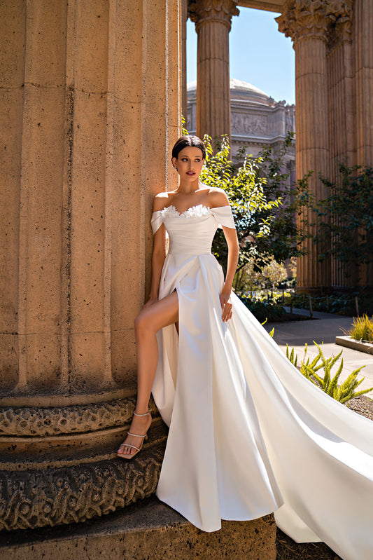 Orly bridal gown at Belles and Brides, Redcliffe bridal boutique near Brisbane – view 3