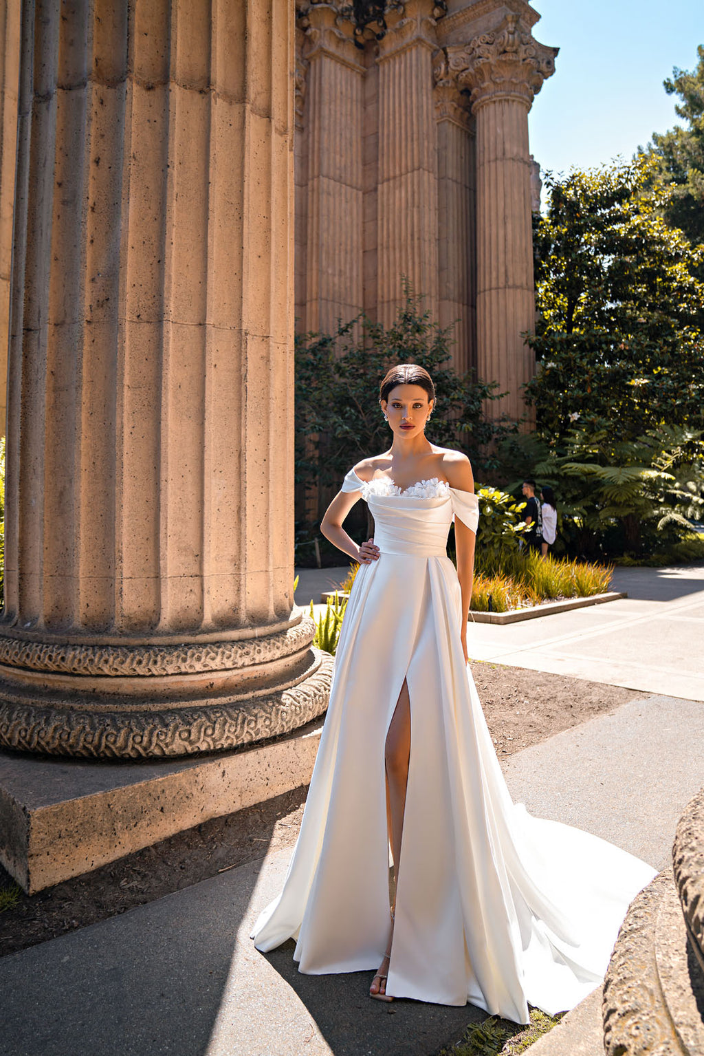 Orly bridal gown at Belles and Brides, Redcliffe bridal boutique near Brisbane – view 2