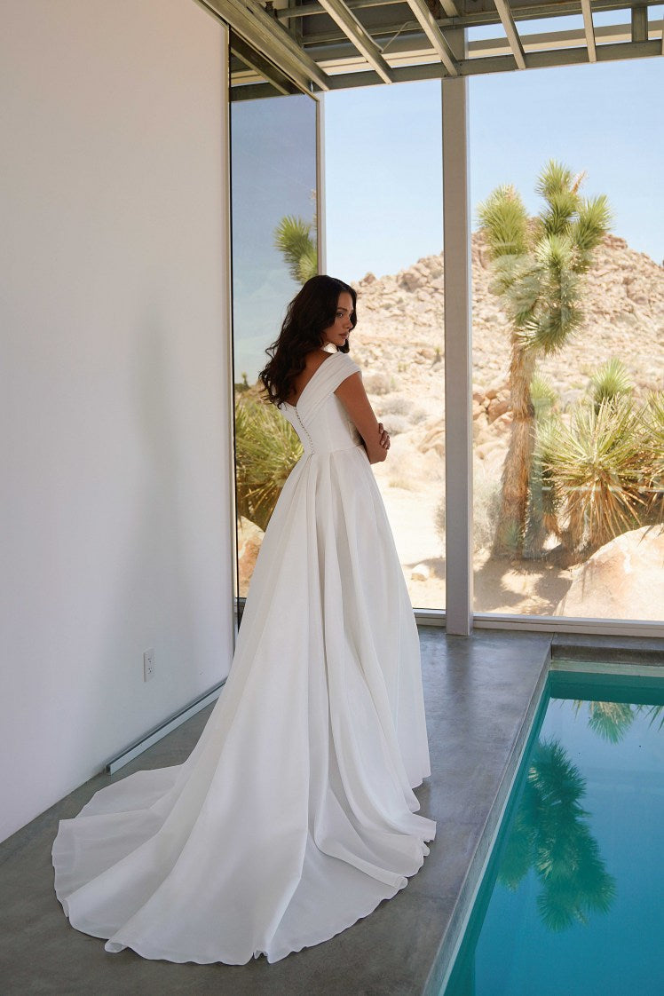 July bridal gown at Belles and Brides, Redcliffe bridal boutique near Brisbane – view 2