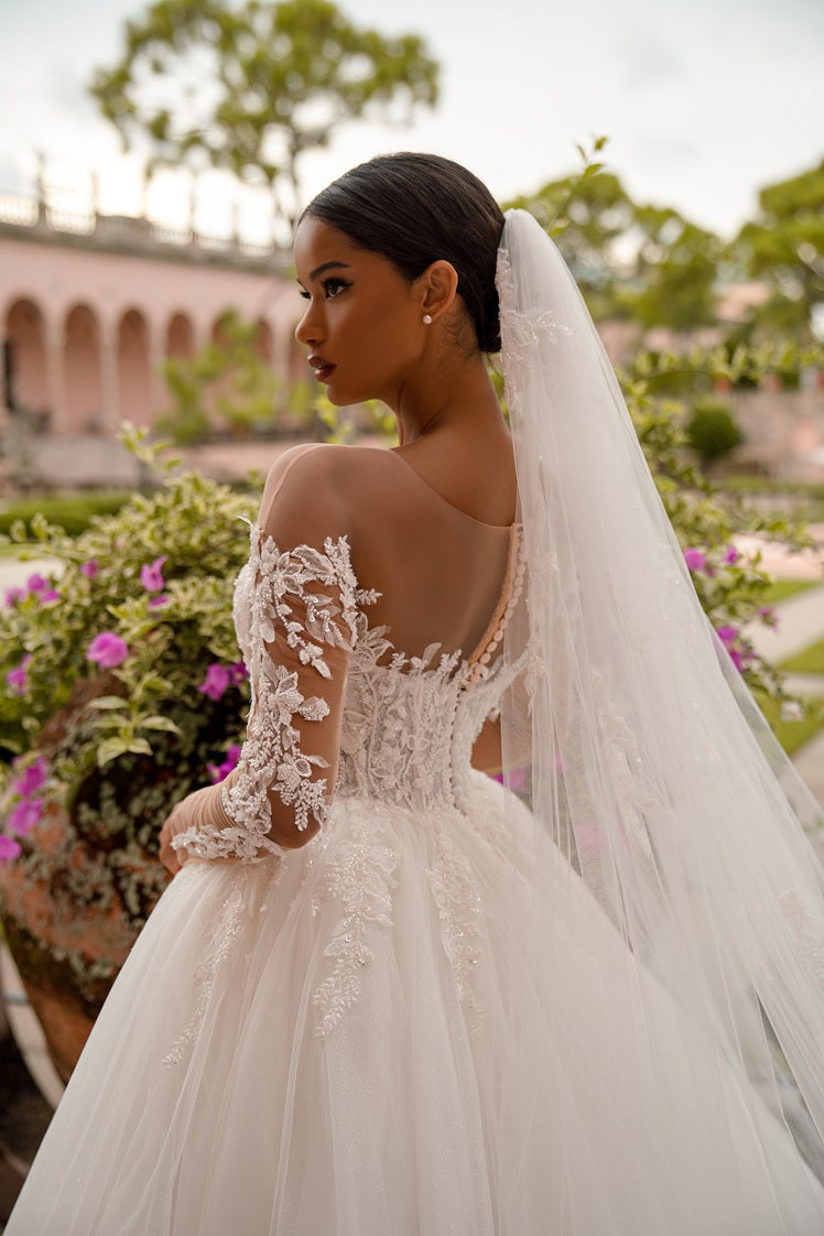 Maxine bridal gown at Belles and Brides, Redcliffe bridal boutique near Brisbane – view 4
